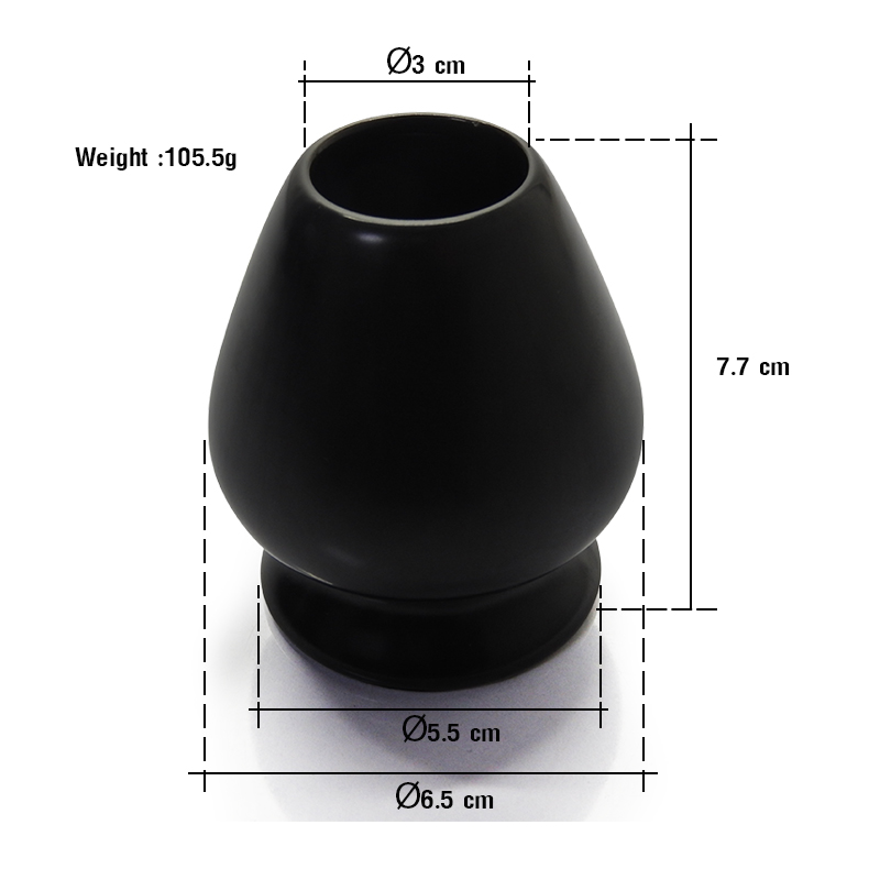 Matcha brush stand ceramic