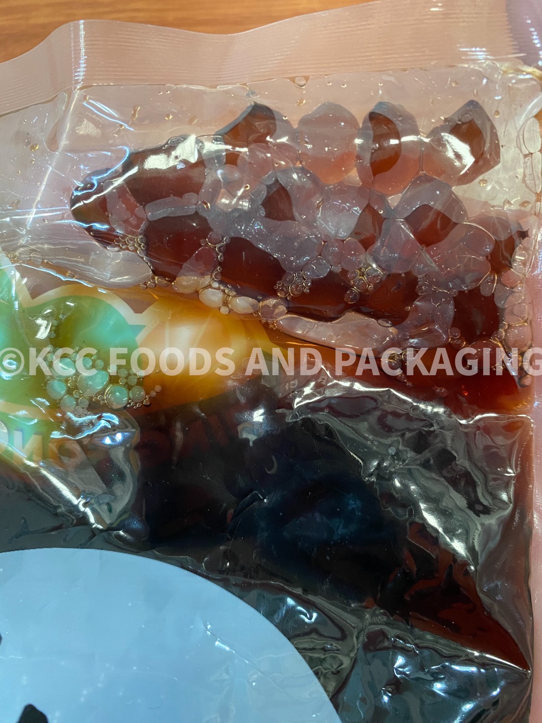 บุกไข่มุก กลิ่น บราวน์ซูการ์ในน้ำเชื่อม ตรา ติ่งฟง ขนาด 600กรัม