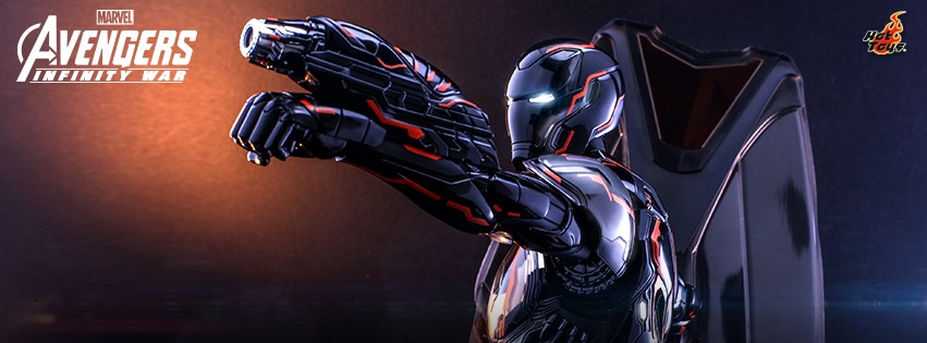 Hot Toys MMS597D39 16 Avengers Infinity War - Neon Tech Iron Man 4.0 [Toy Fair Exclusive 2021]