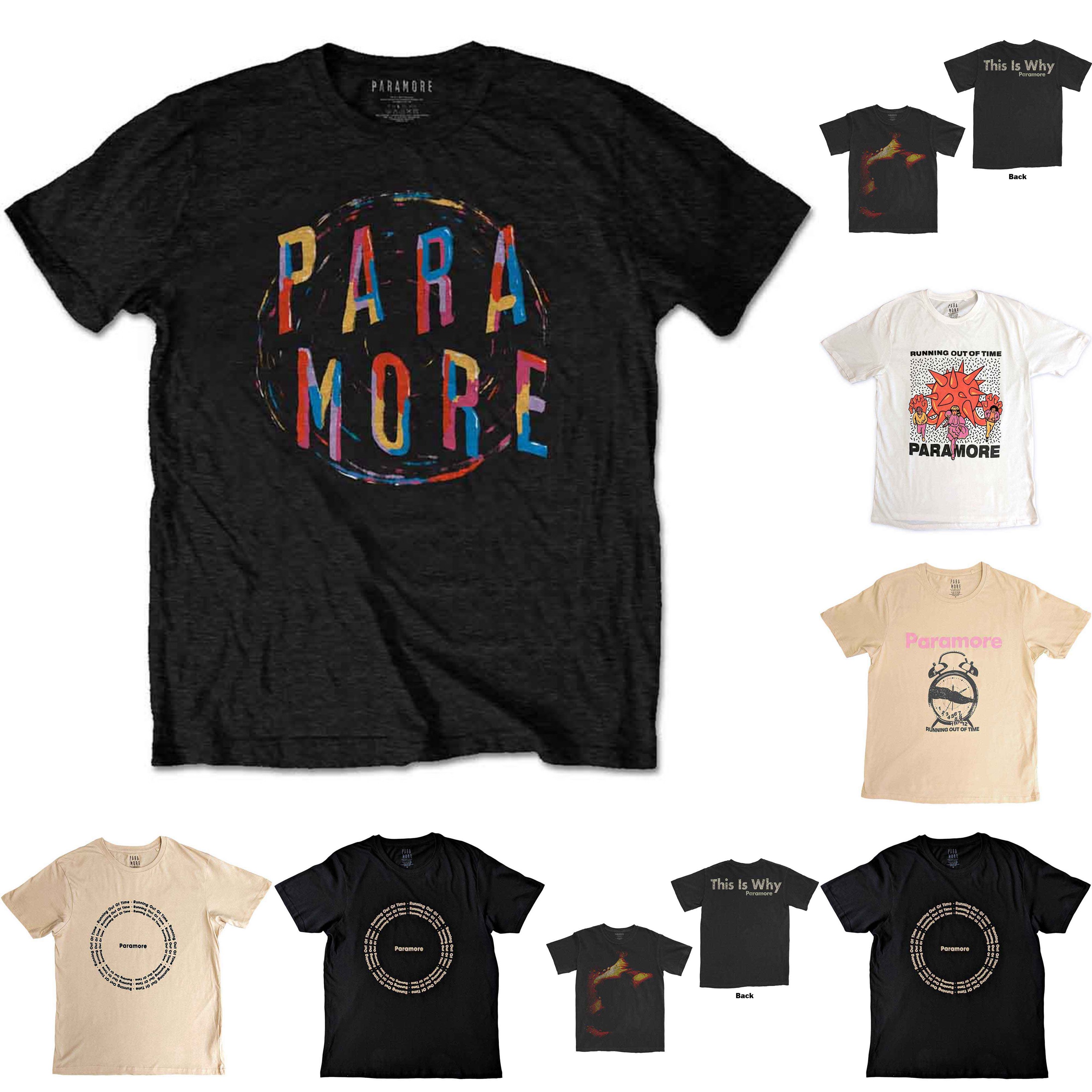 [PREORDER] เสื้อวง PARAMORE T-SHIRT ลิขสิทธิ์แท้ UK รวมลายสุดฮิต