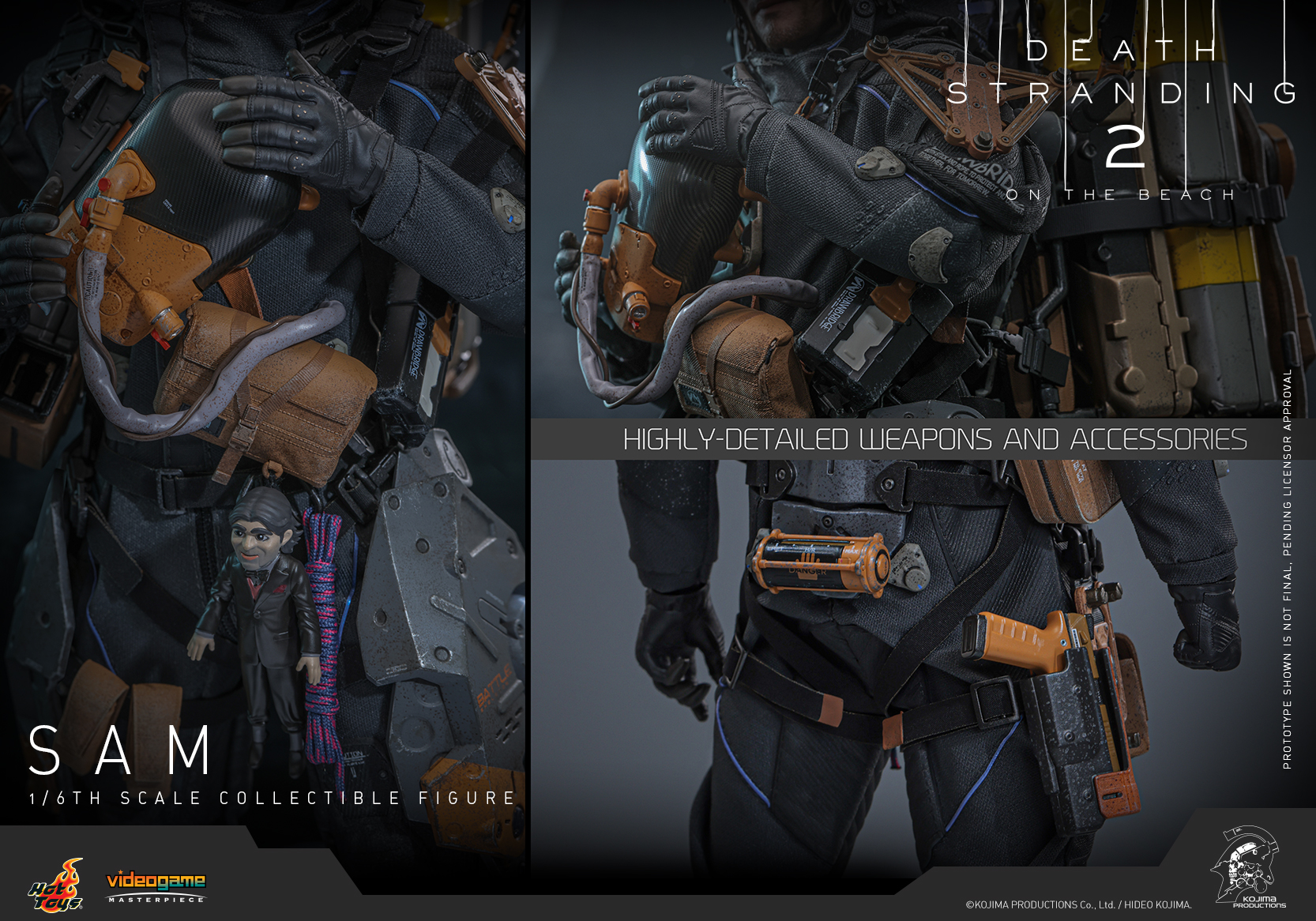 25/08/2568 Hot Toys VGM75 Death Stranding 2: On the Beach - Sam