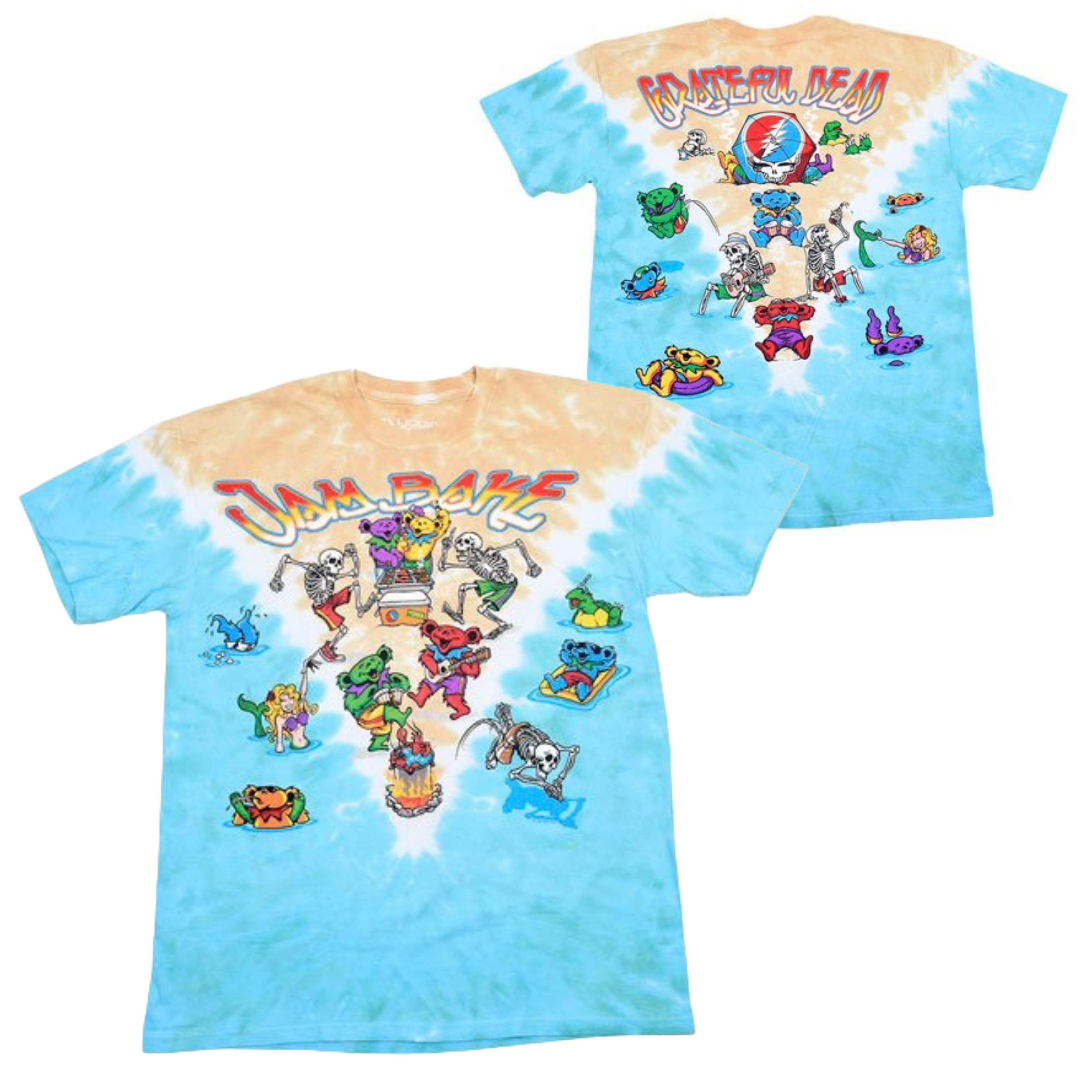 🇺🇸[PREORDER] เสื้อวง GRATEFUL DEAD T-SHIRT รวมลายสุดฮิต ลิขสิทธิ์แท้ LIQUID BLUE จาก USA