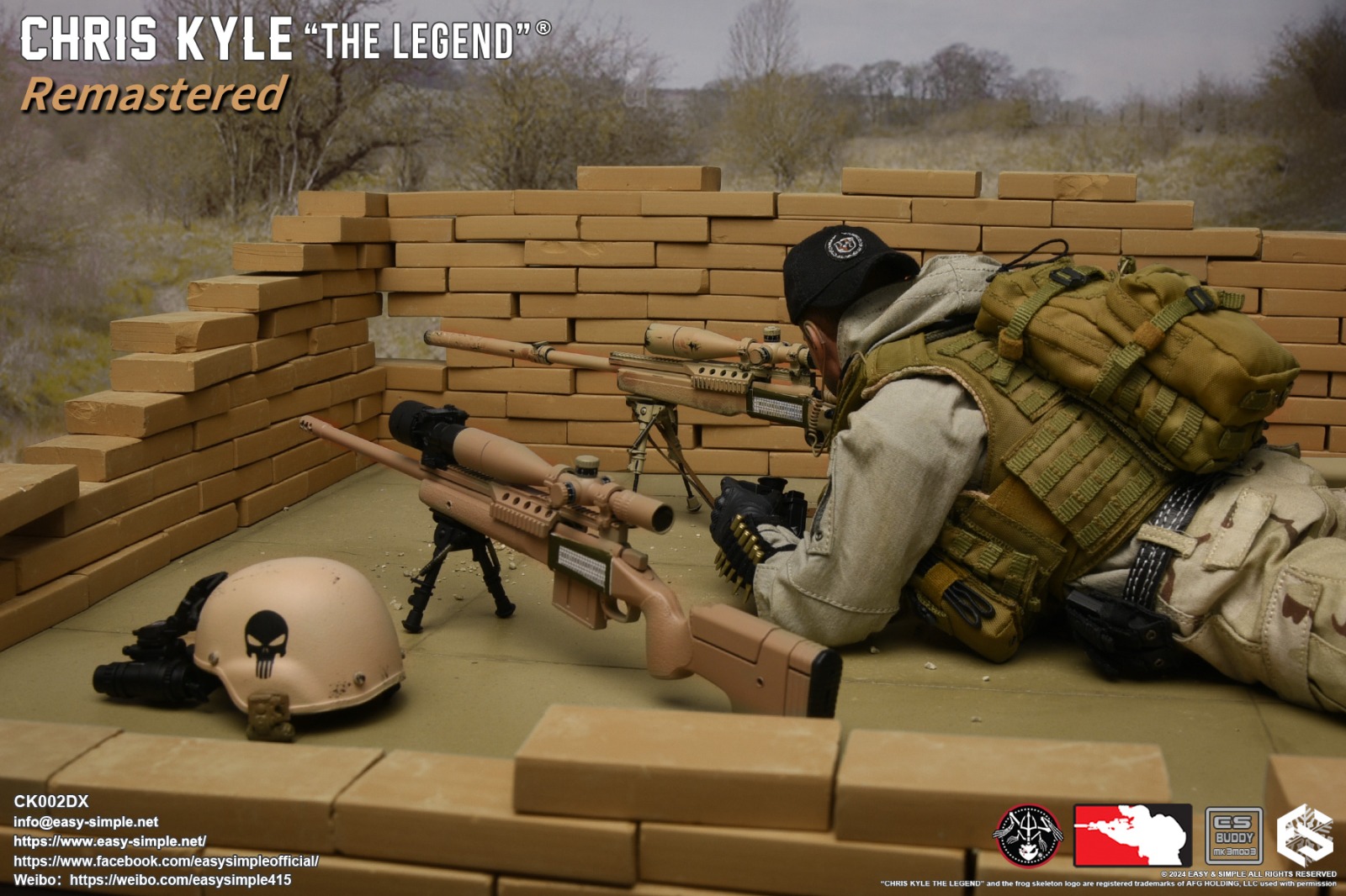 BlackOpsToys X Easy&Simple ES CK002DX Chris Kyle "The Legend" Remastered (Deluxe Version)