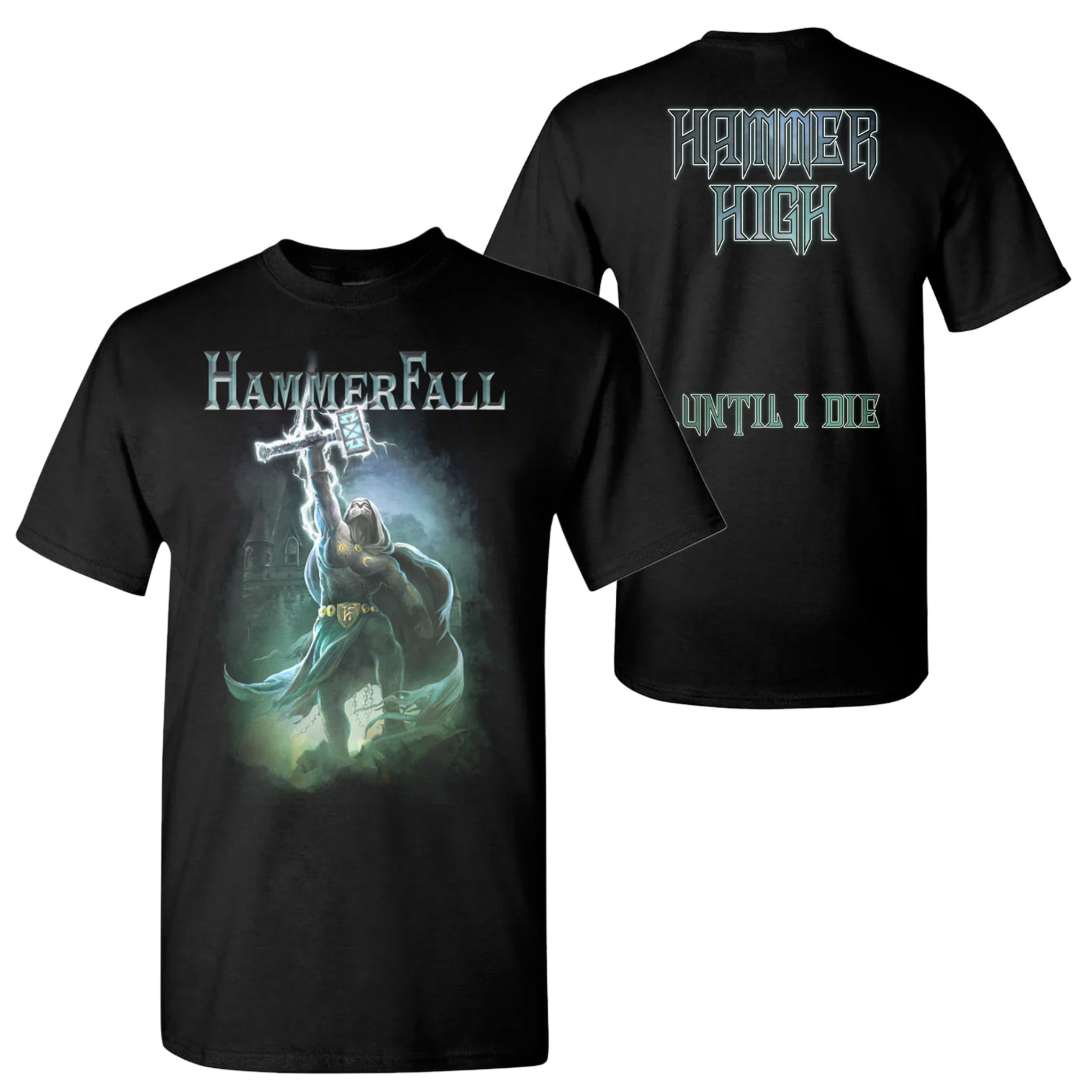 🇺🇸[PREORDER] เสื้อวง HAMMERFALL T-SHIRT รวมลายสุดฮิต ลิขสิทธิ์แท้จาก USA