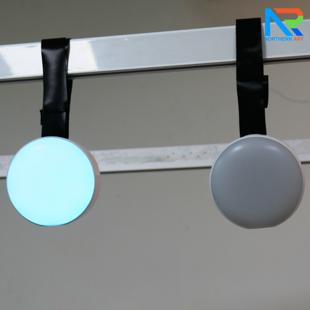 เป้าไฟฟ้าไร้สาย Wireless electronic scoring target เป้าไฟ LED 8 ดวง พร้อมตัวคอนโทรลแสดงผล LED ปืนกระสุนเจล 2 กระบอก