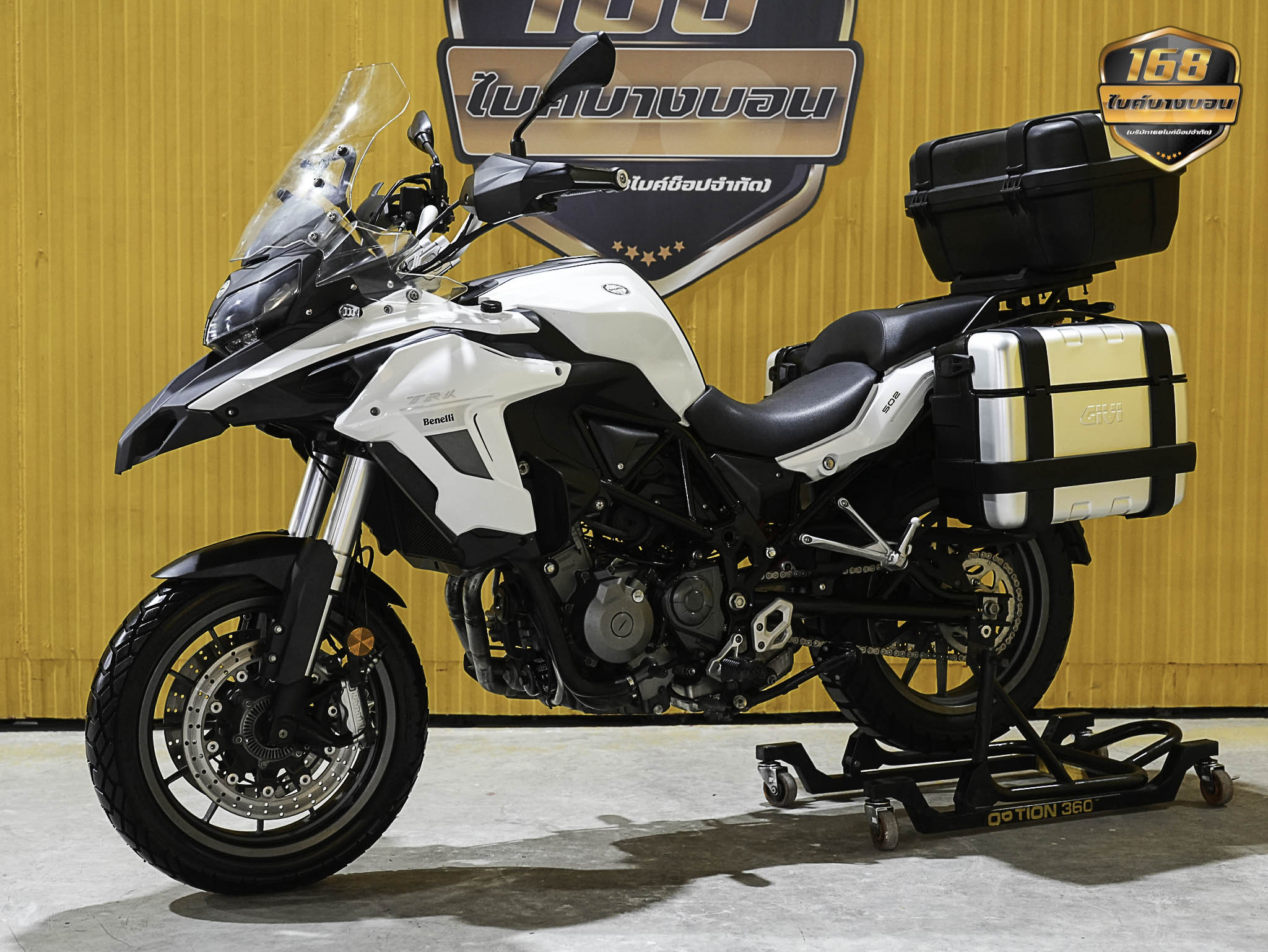 Benelli TRK 502 ปี 2018 ใช้ดาวห์เริ่มต้นที่ 19,000 บ.