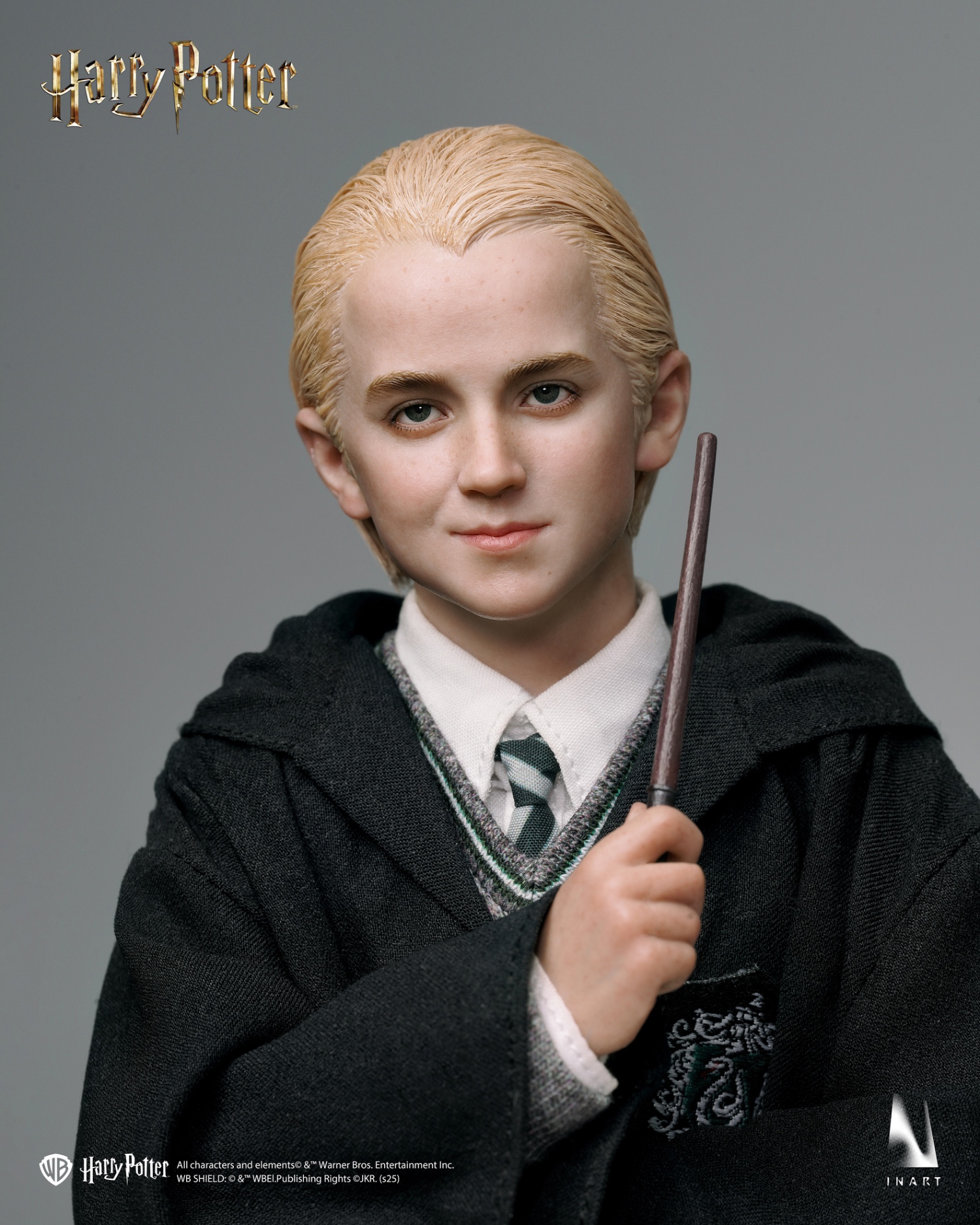 จำนวนจำกัด INART AG-A019D1 Harry Potter and the Sorcerer's Stone - Draco Malfoy (Deluxe Version) [Hair Transplant Head Sculpt]
