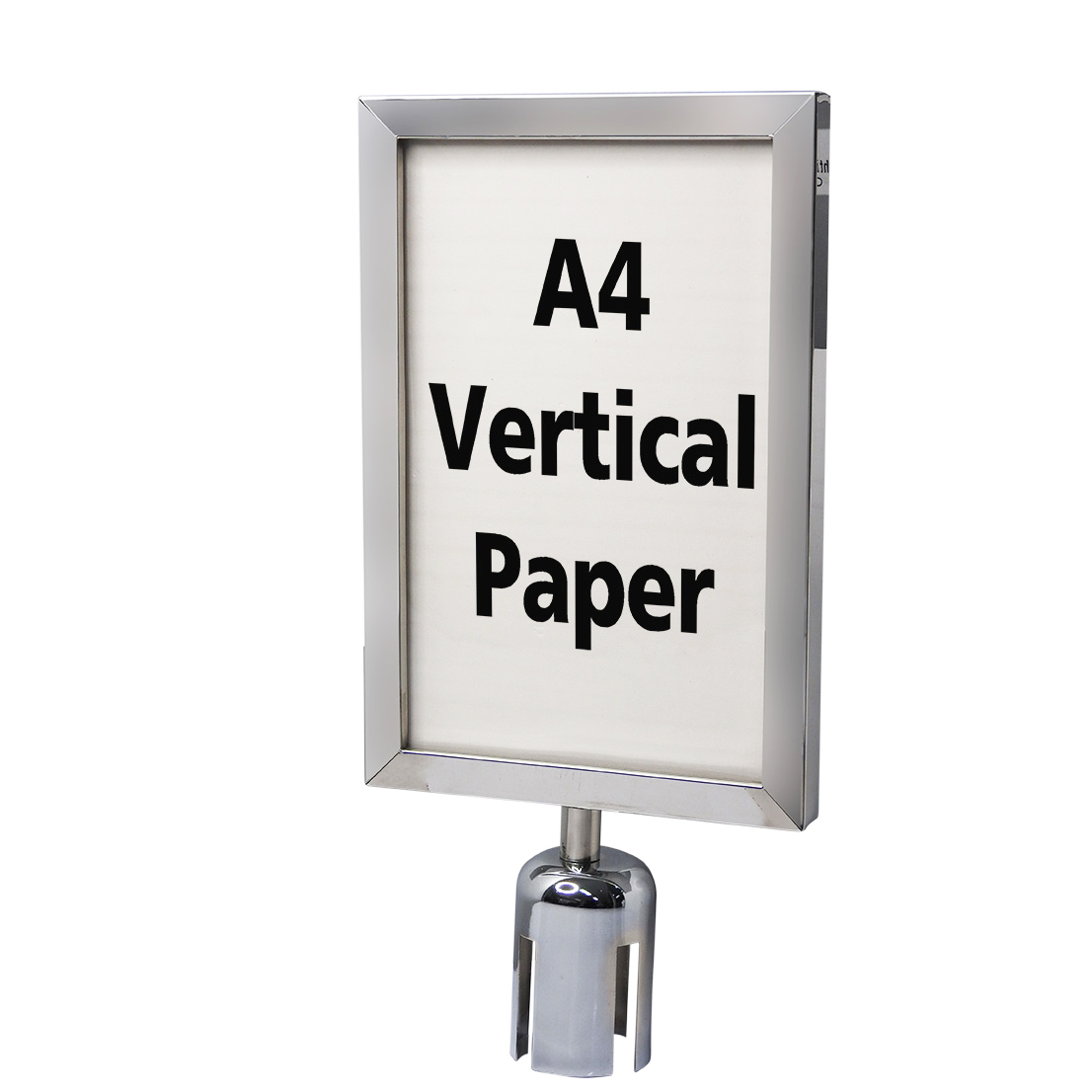 ป้ายครอบหัวเสา ขนาด A4 แนวตั้ง 0608-035