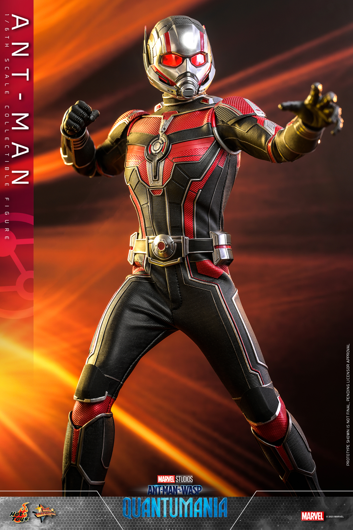 Hot Toys MMS690 1/6 Ant-Man and the Wasp: Quantumania - Ant-Man