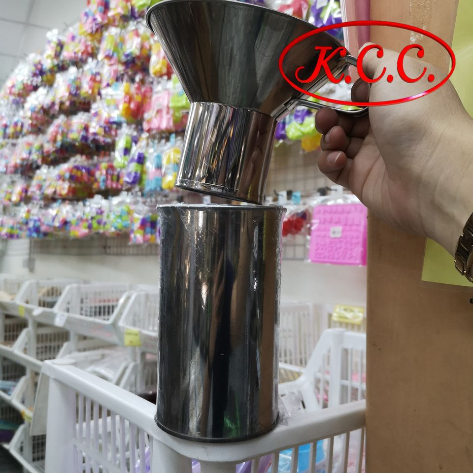 กระป๋องกรอกถุง สแตนเลส ไม่มีหู ขนาด 15.5x9.5 cm. , กระป๋องกรอกอาหาร , กระป๋องกรอกก๋วยเตี๋ยว , กระป๋องกรอกน้ำเต้าหู้