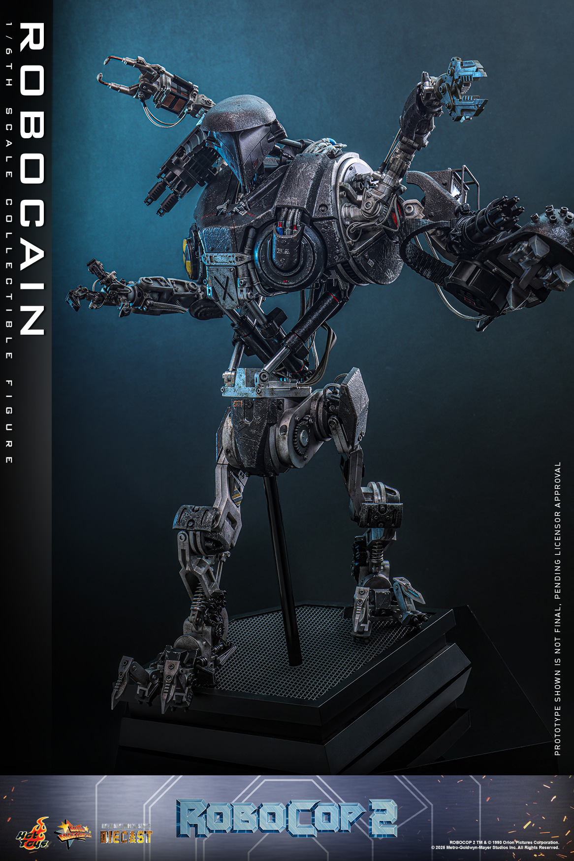 25/08/2568 Hot Toys MMS828D75 RoboCop 2 - RoboCain