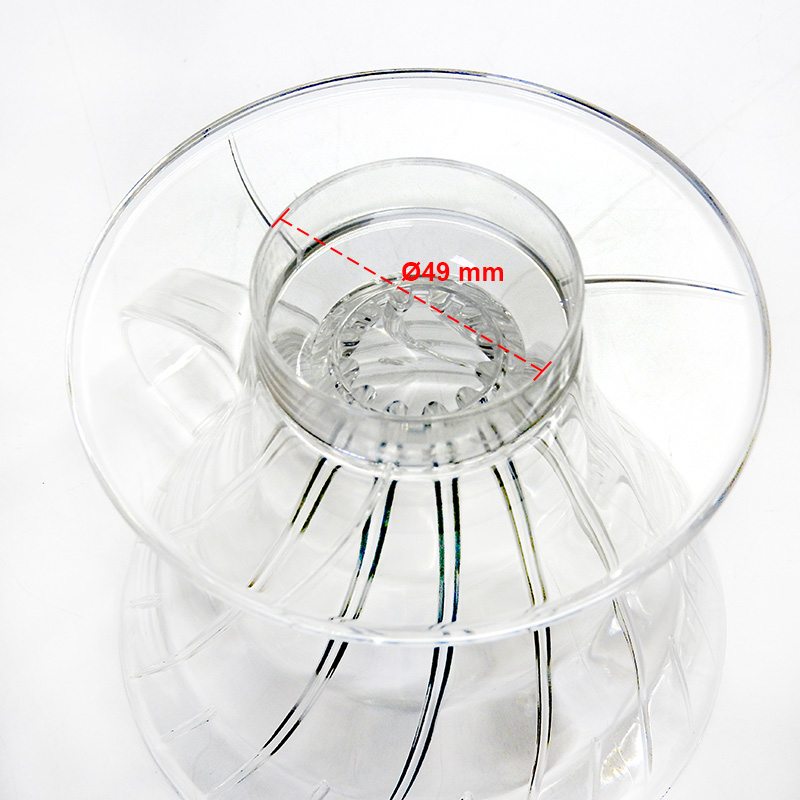 Coffee filter cup AS V60, single hole drip cup 2-4 cup