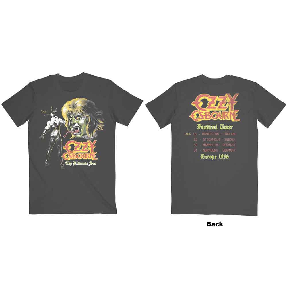 [PREORDER] เสื้อวง OZZY OSBOURNE T-SHIRT ลิขสิทธิ์แท้ UK รวมลายสุดฮิต