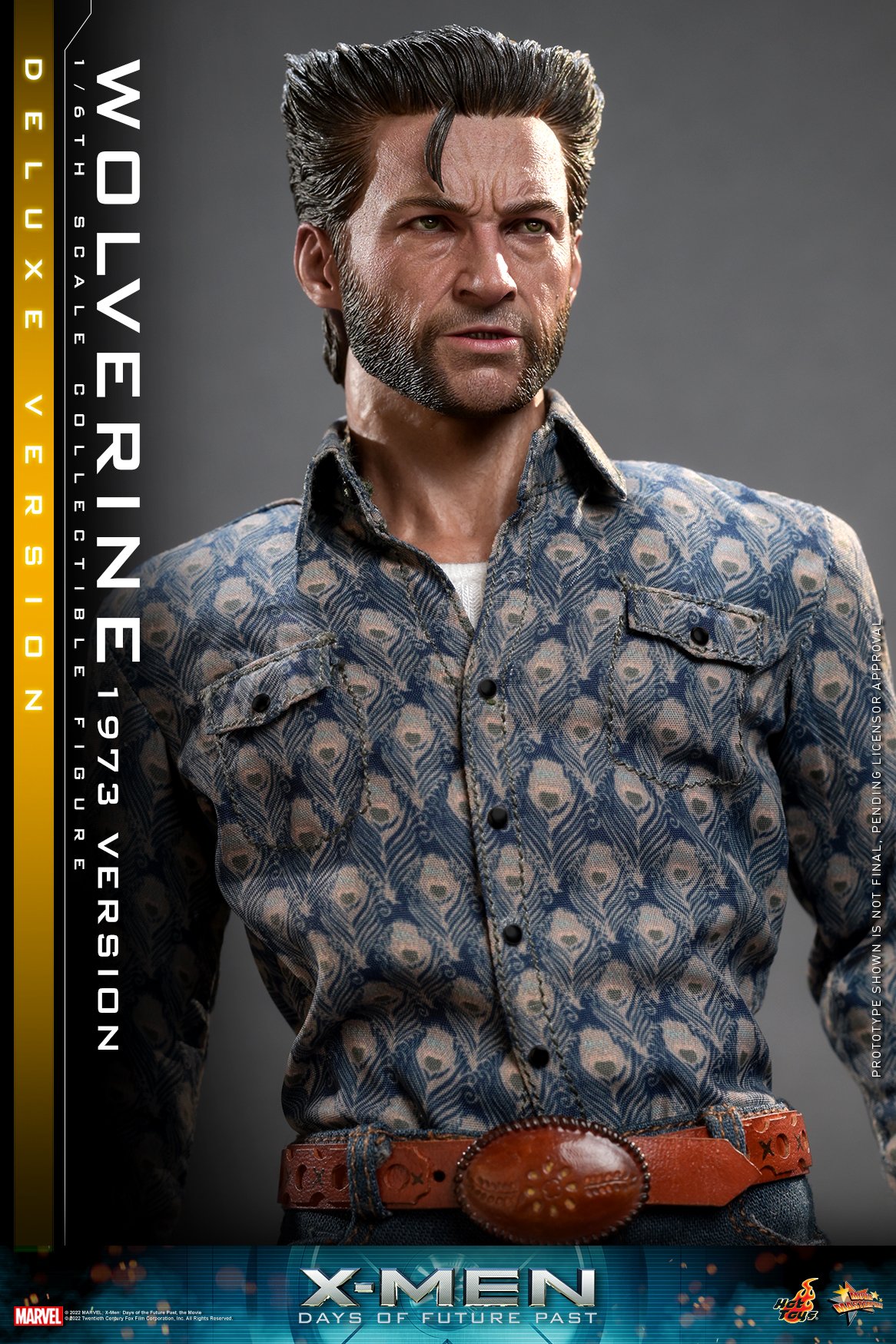 Hot Toys MMS660B 1/6 X-Men: Days of Future Past - Wolverine 1973 Version (Deluxe Version) [Special Edition Bonus]