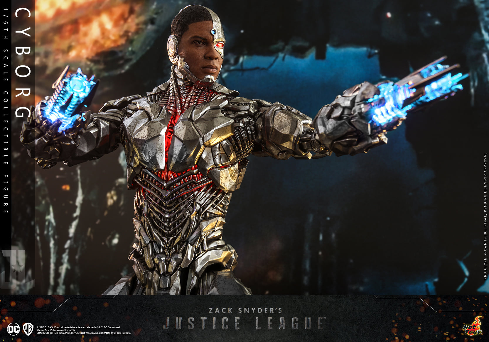 Hot Toys TMS057 1/6 Zack Snyder's Justice League - Cyborg