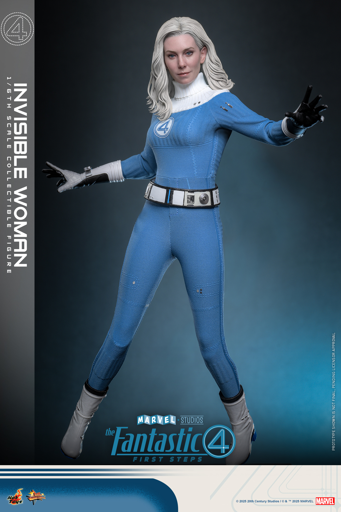 25/08/2568 Hot Toys MMS823 The Fantastic Four: First Steps - Invisible Woman