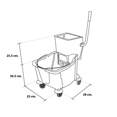 Deluxe Bucket Wringers 1402-001