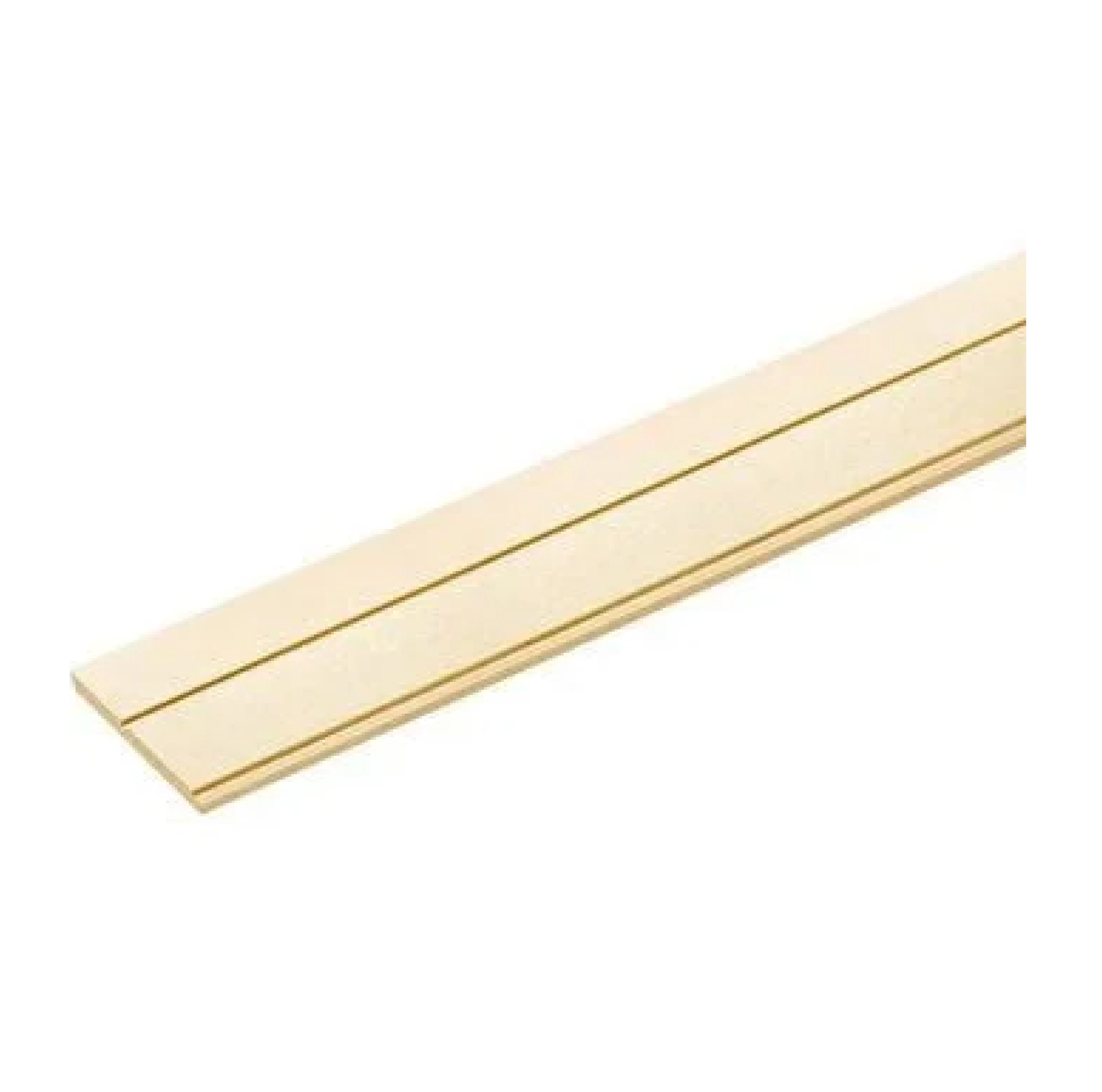 ไม้ผนังบังใบ 8 นิ้ว G1 ลายเสี้ยน CONWOOD รุ่น G-series ขนาด 20 x 305 x 1.1 ซม. สีงาช้าง