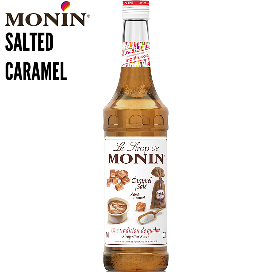 MONIN Salted Caramel - ไซรัปกลิ่นกลิ่นซอลเท็ด คาราเมล (700ml)
