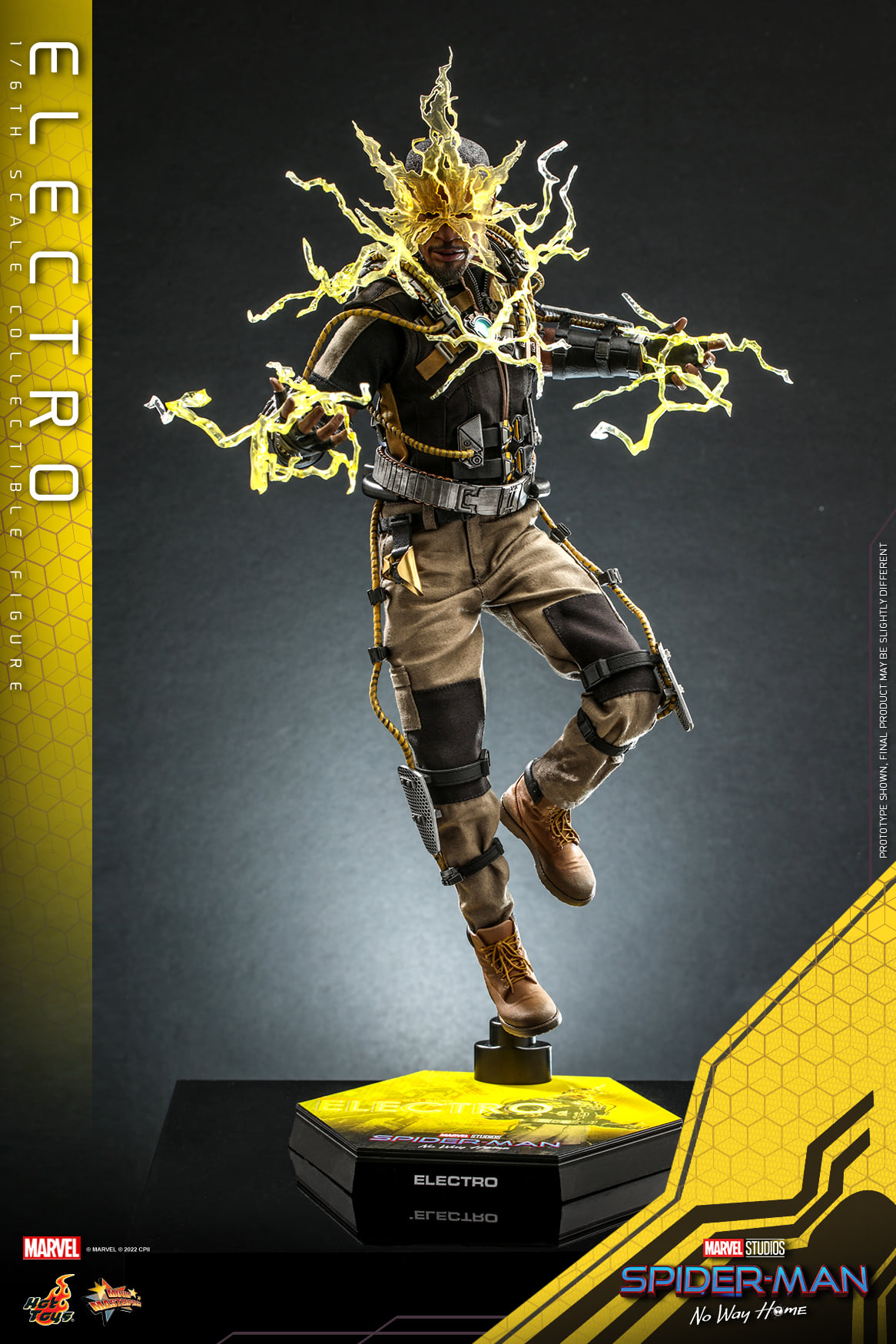 Hot Toys MMS644 1/6 Spider-Man: No Way Home - Electro