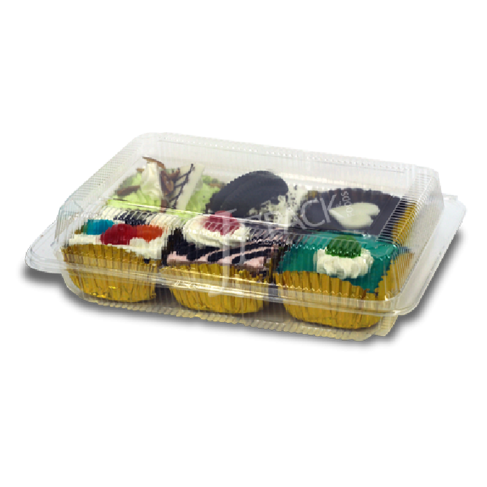 กล่อพลาสติก ใส TP-6H (100ใบ) สอบถามราคาล่าสุดได้ที่ Line : @kccfood