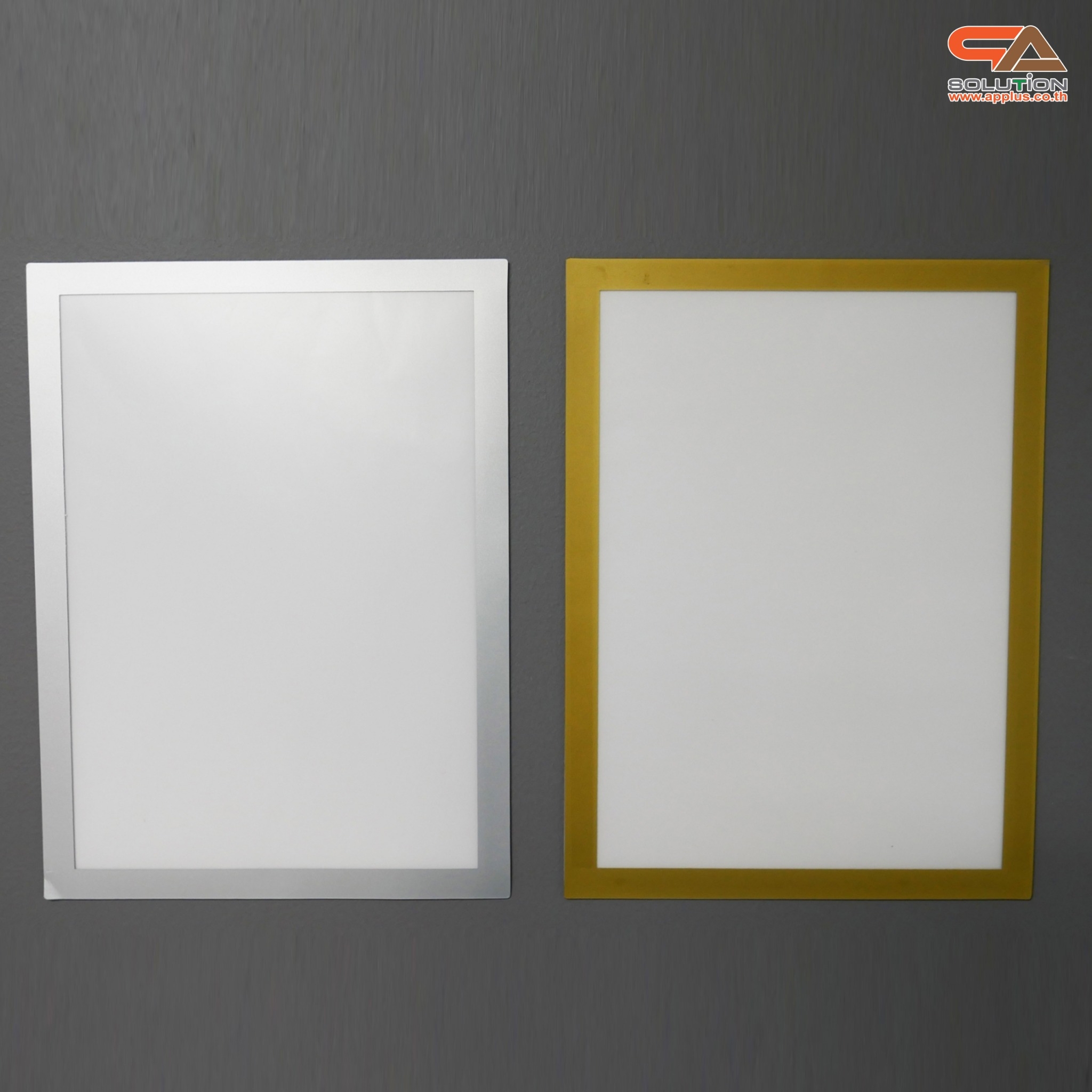 กรอบใส่ภาพ เฟรมใส่ภาพ พร้อมแถบแม่เหล็ก เปลี่ยนภาพง่าย ติดกระจกได้ ขนาด A4,A3 และA2