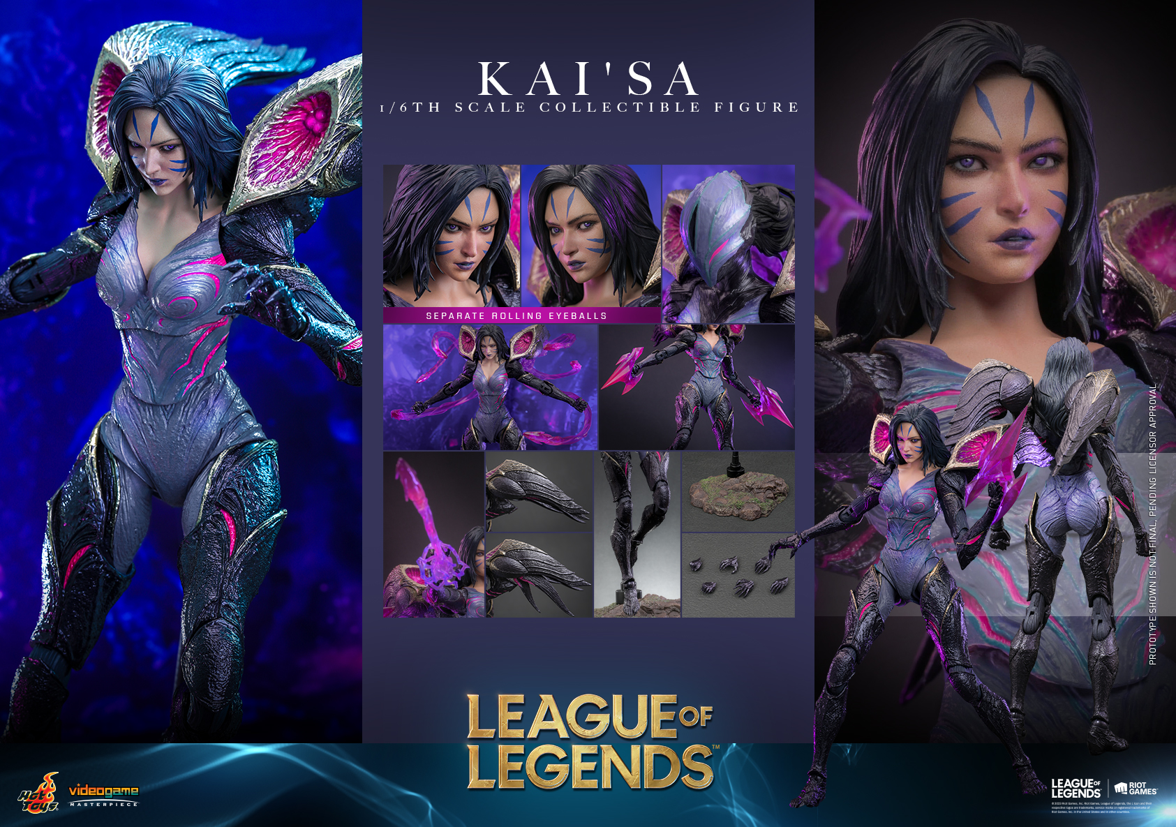 Hot Toys VGM57 1/6 League of Legend - Kai’Sa