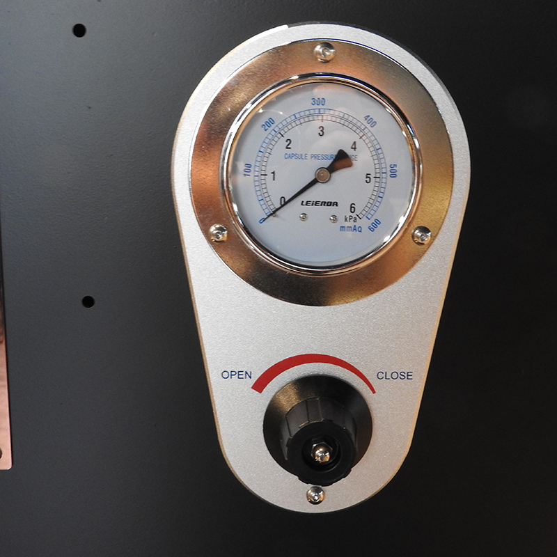 เครื่องคั่วกาแฟ 1 กิโลกรัม แก๊ส มีระบบเชื่อมต่อคอมพิวเตอร์เพื่อควบคุมการคั่ว