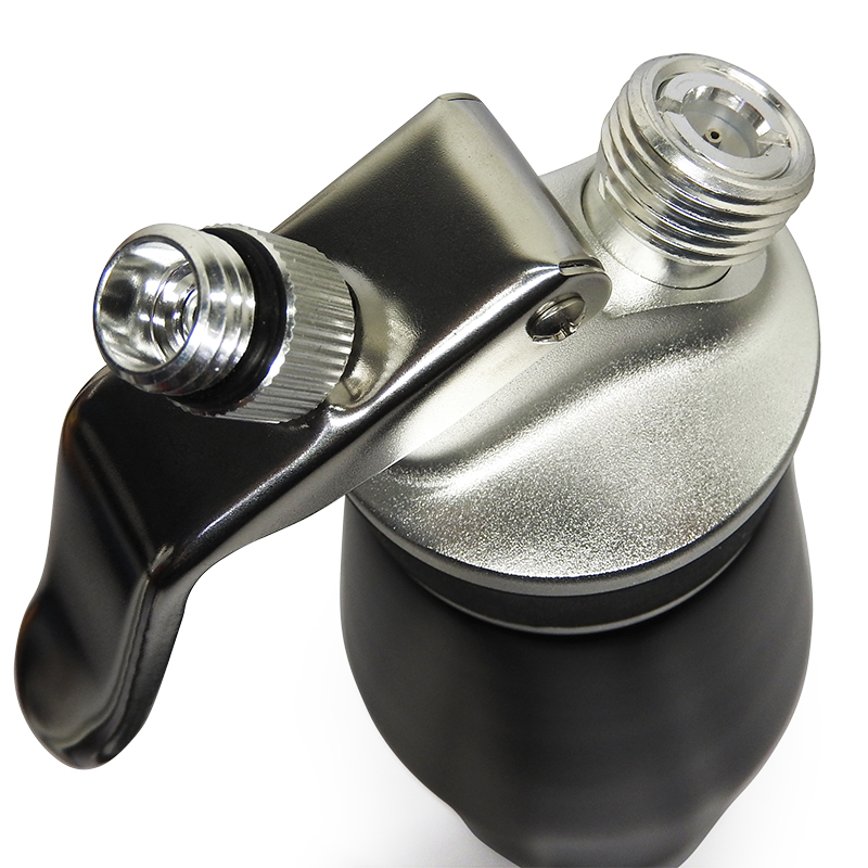 ขวดทำวิปครีม DELISIO & IMIX 1 ลิตร (หัวอลูมิเนียม)