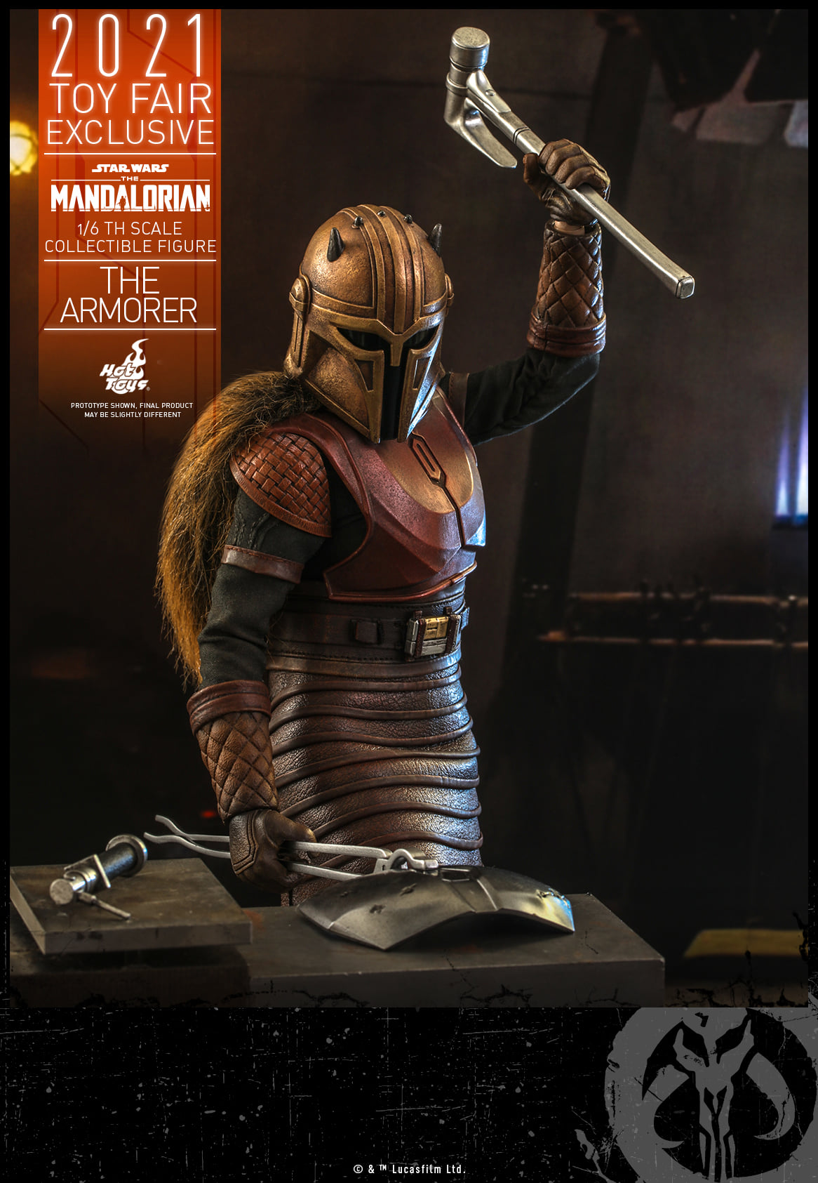 Hot Toys TMS044 16 Star Wars The Mandalorian™ - The Armorer™ [Toy Fair Exclusive 2021]