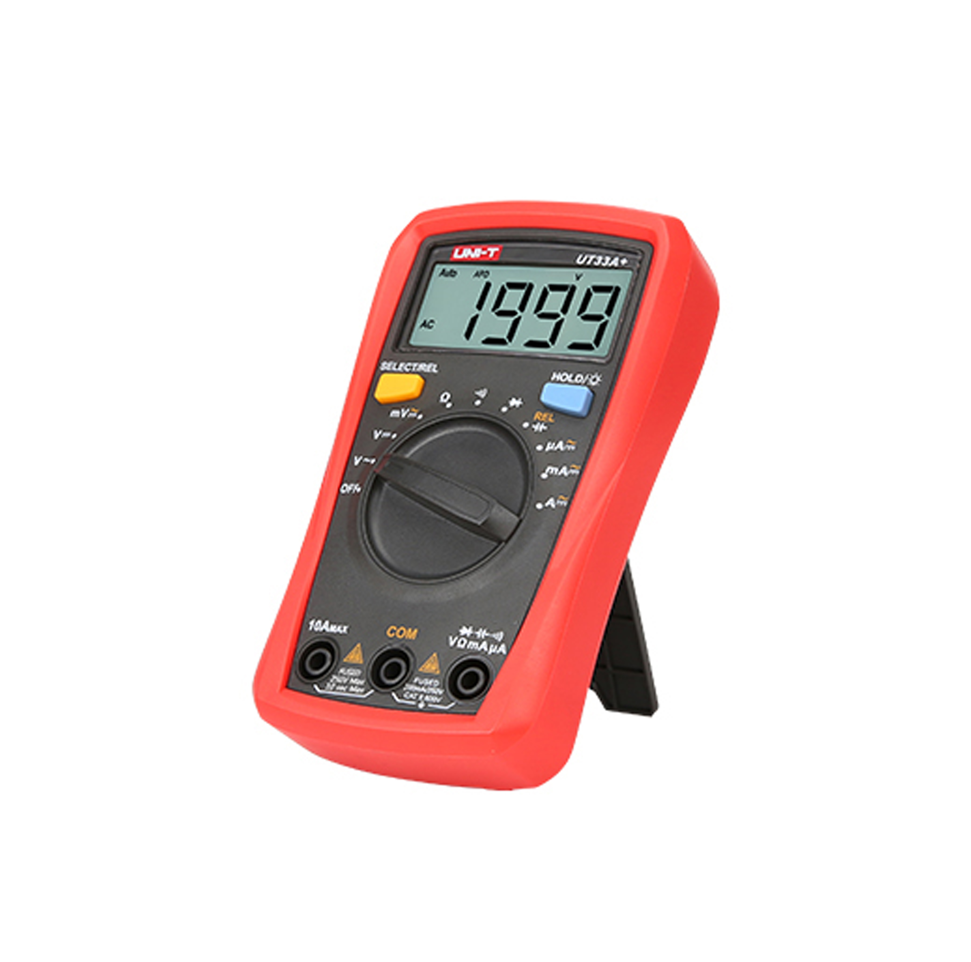 UNI-T ดิจิตอล มัลติมิเตอร์ UT33A+ Multimeter Meter Digital Resistance/Capacitance/Temperature/NCV Test, Backlight UT33 มิเตอร์