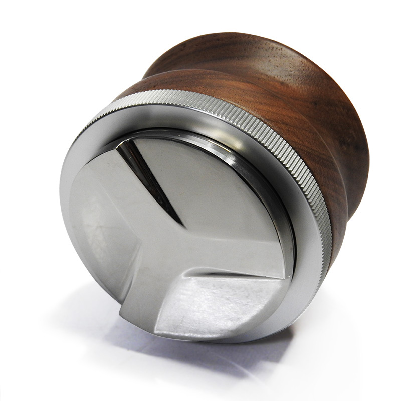 แทมเปอร์ มาการองไม้ 58 mm. เกลี่ยหน้ากาแฟ หน้าใบพัด