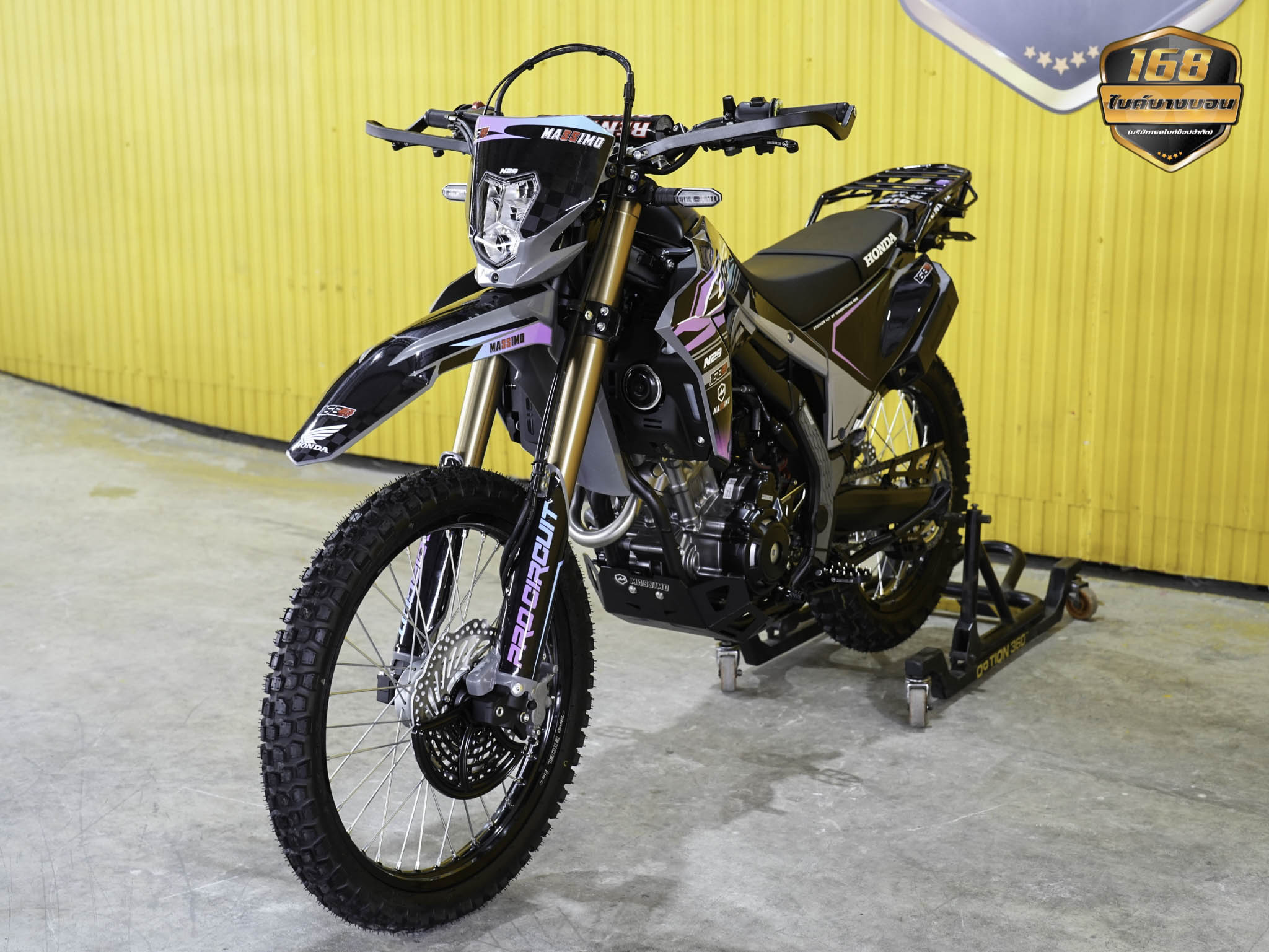 NEW Honda CRF300 L 2025 (รถป้ายเเดงเเต่งให้ครบ สด-ผ่อน )