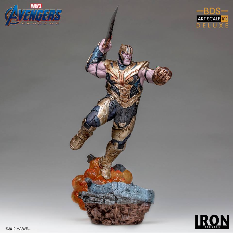 Iron Studios BDS Deluxe Art Scale 1/10 Avengers Endgame - Thanos