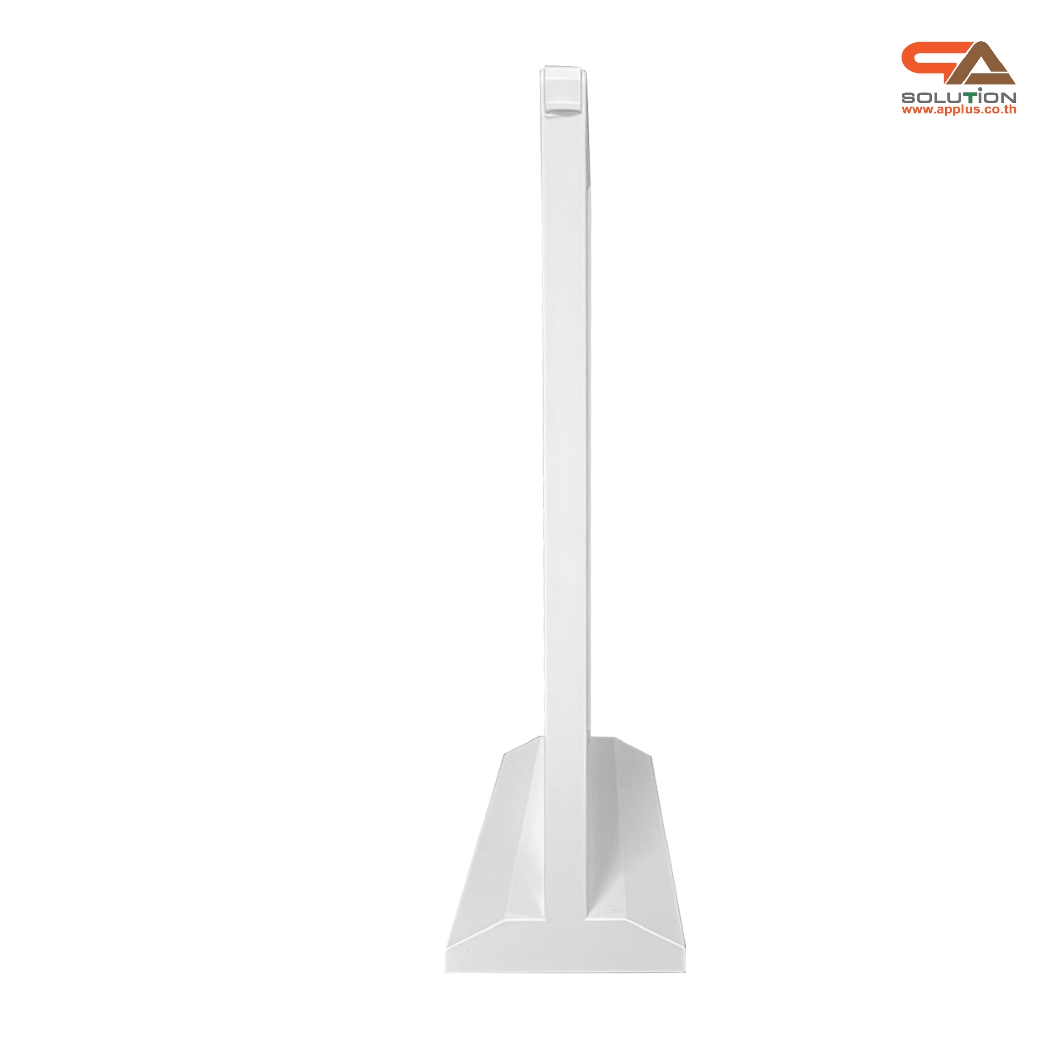 ป้ายตั้งโต๊ะ LED ขนาด A4 แนวตั้ง สีดำ และ สีขาว พร้อมสาย USB โชว์งานพิมพ์สองด้าน สอดงานพิมพ์ด้านบน