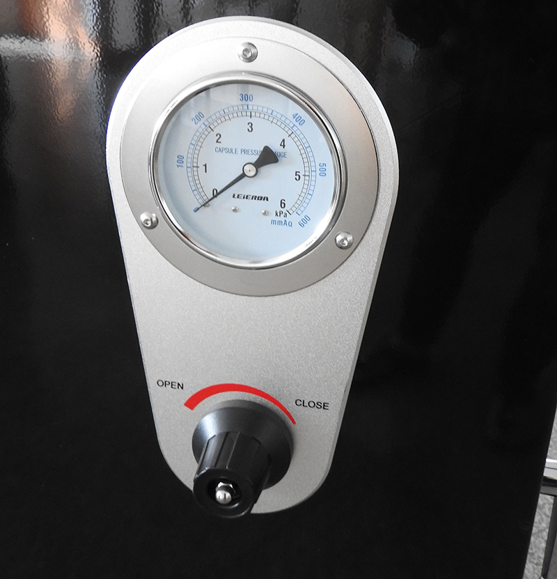 เครื่องคั่วกาแฟ 3 กิโลกรัม แก๊ส มีระบบเชื่อมต่อคอมพิวเตอร์เพื่อควบคุมการคั่ว