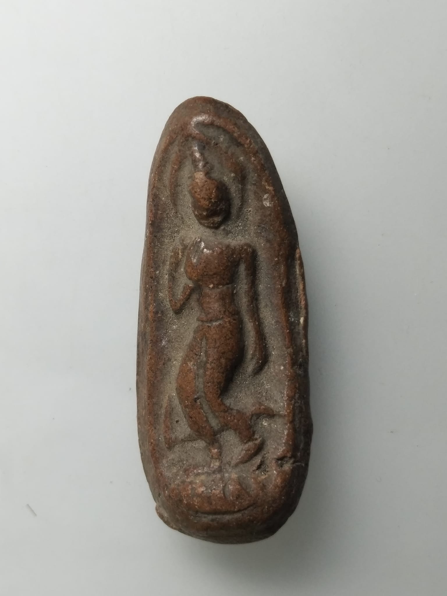 H413 พระลีลาหย่อง หลวงพ่อกวย วัดโฆสิตาราม