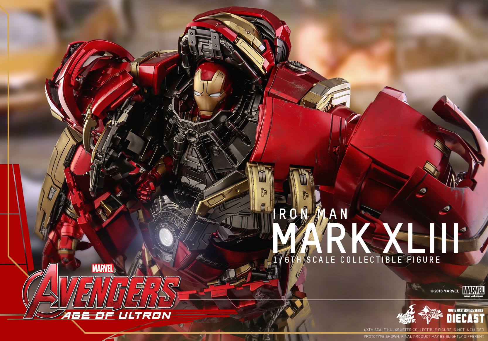 Hot Toys MMS278D09 AVENGERS AGE OF ULTRON - MARK XLIII