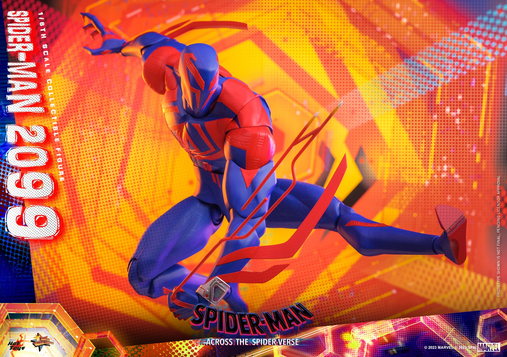 Hot Toys MMS711 1/6 Spider-Man: Across the Spider-Verse - Spider-Man 2099
