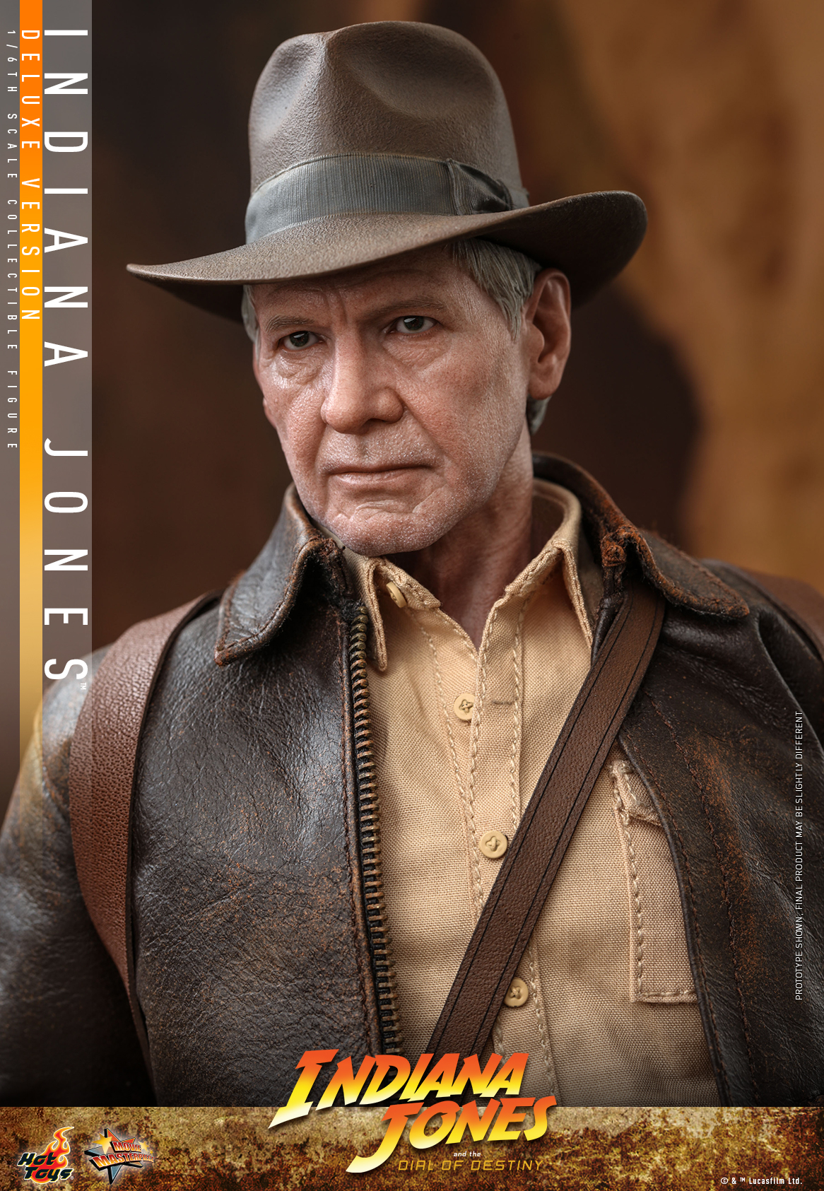 Hot Toys MMS717 1/6 Indiana Jones and the Dial of Destiny - Indiana Jones (Deluxe Version)