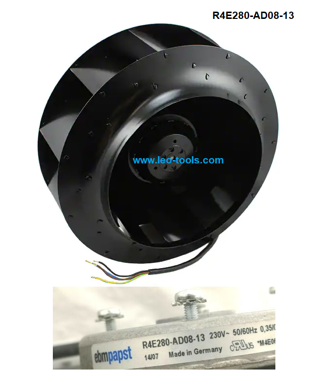 Ebm-papst R4E280-AD08-13 230V 105W Blowers & Centrifugal Fans AC