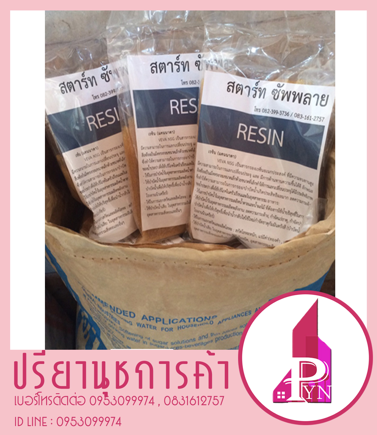 ปลีก เรซีน
