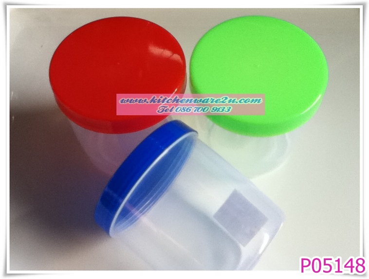 P05148 ขวดโหลกลม ฝาหมุน (7.5*7.5*8 cm) No.082-6 ราคาส่งต่อ 1โหล : 12 ใบ