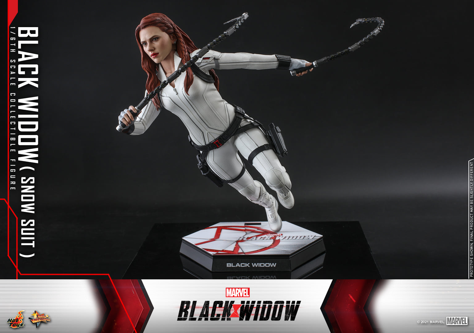 Hot Toys MMS601 1/6 Black Widow - Black Widow (Snow Suit Version)