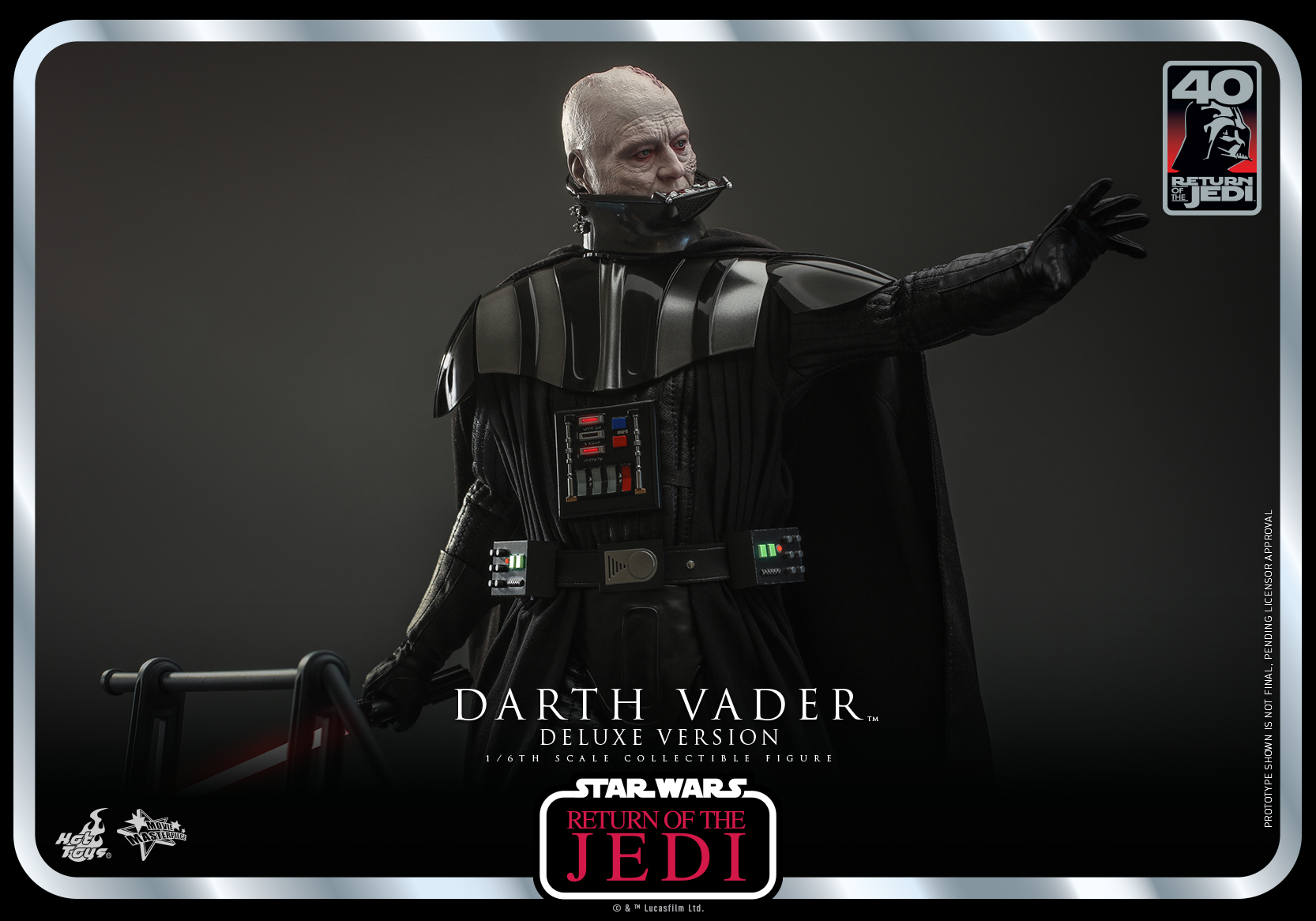 Hot Toys MMS700 1/6 Star Wars Episode VI: Return of the Jedi ™ - Darth Vader™ (Deluxe Version)