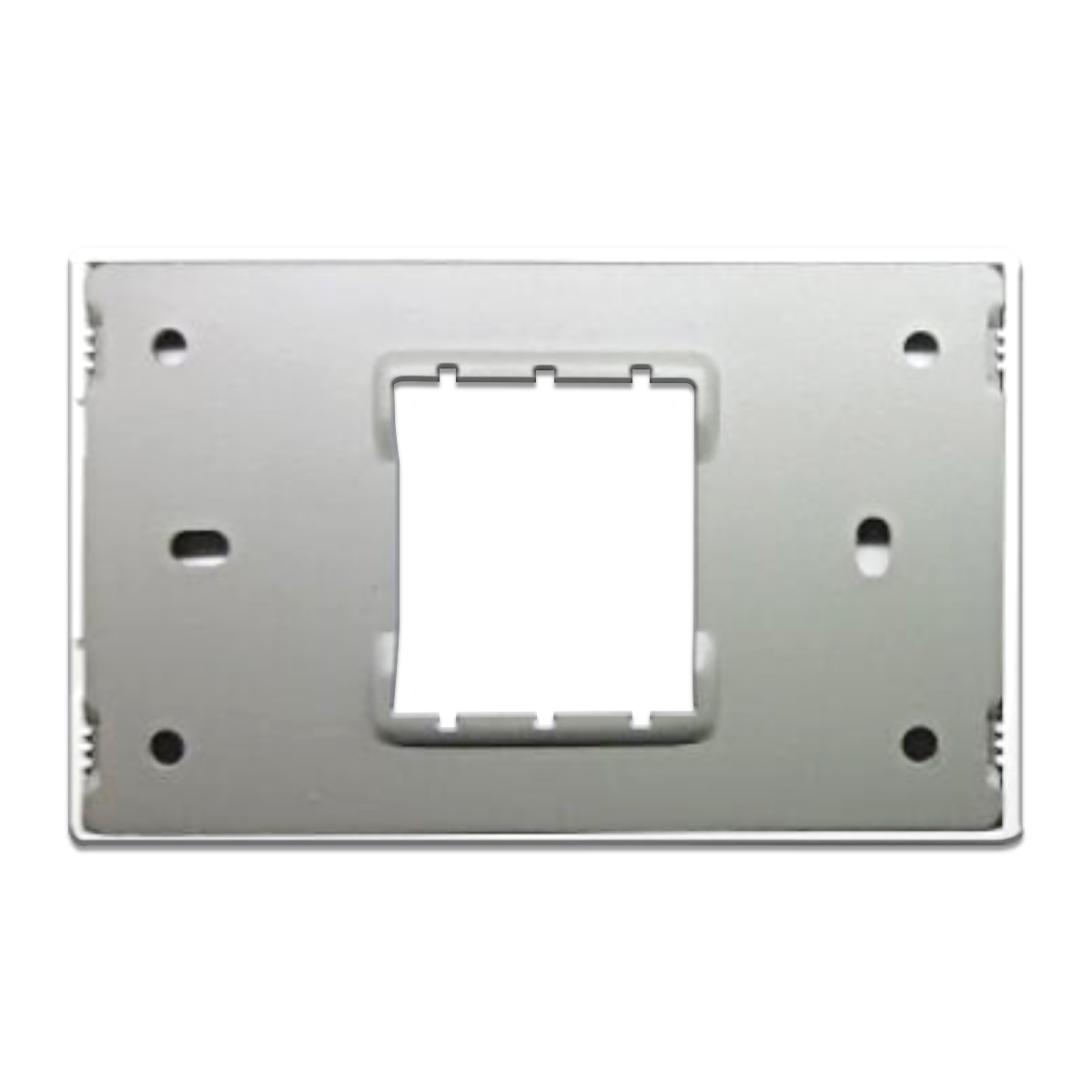 NANO แผงหน้ากากขอบเหลี่ยม ขนาด 1.5 ช่อง Urban series สีขาว รุ่น UR-C04W (25 ชิ้น/กล่อง)