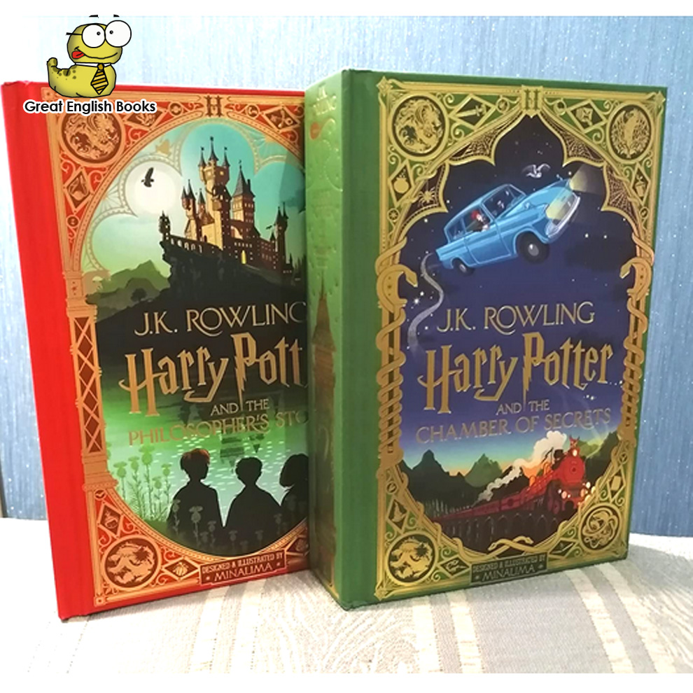 (In stock) พร้อมส่ง *ลิขสิทธิ์แท้ Original* หนังสือแฮร์รี่พอตเตอร์ ชุด 2 เล่ม Harry Potter and the Sorcerer's Stone , Harry Potter and the Chamber of Secrets (มีขายแยกเล่มนะคะ)