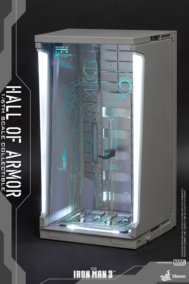 Hot Toys DS001C IRON MAN 2 - HALL OF ARMOR (Set of 7)