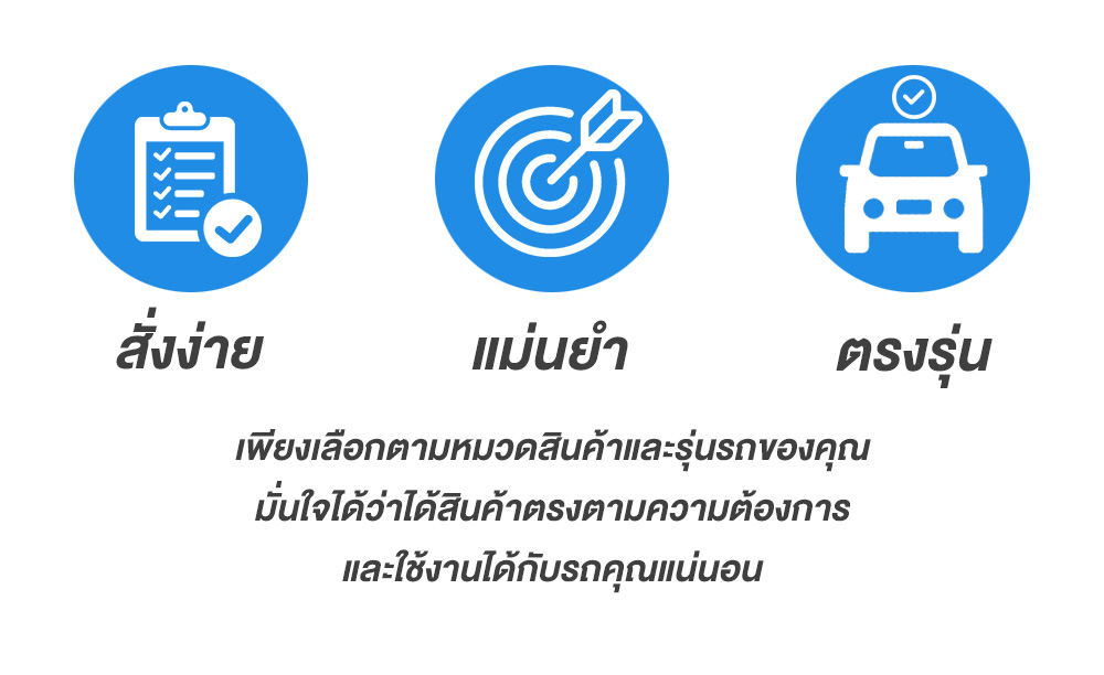 สั่งง่าย แม่นยำ ตรงรุ่น