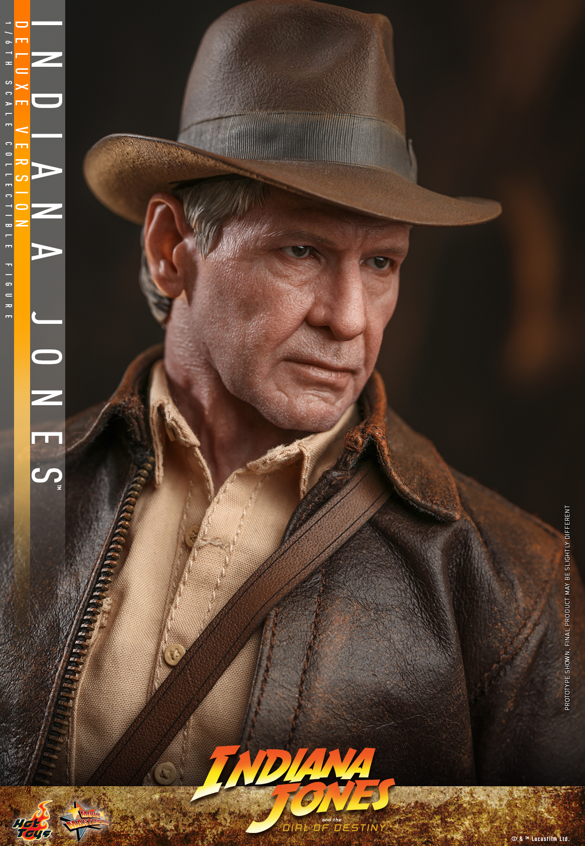 Hot Toys MMS717 1/6 Indiana Jones and the Dial of Destiny - Indiana Jones (Deluxe Version)